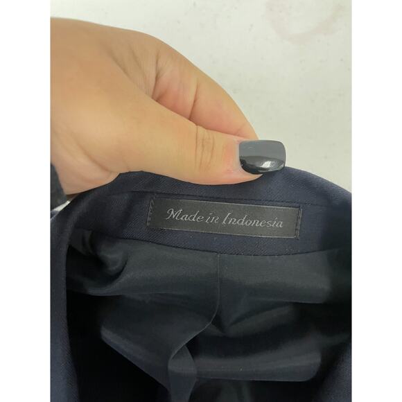 Ralph Lauren Men's Sz 43 Reg Navy Wool Blazer Sport Coat 2-Button Jacket NWT - Picture 3 of 12